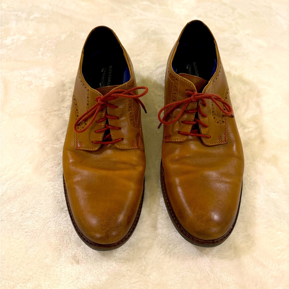 Men’s Bostonian Commonwealth brown leather dress shoes size 13M